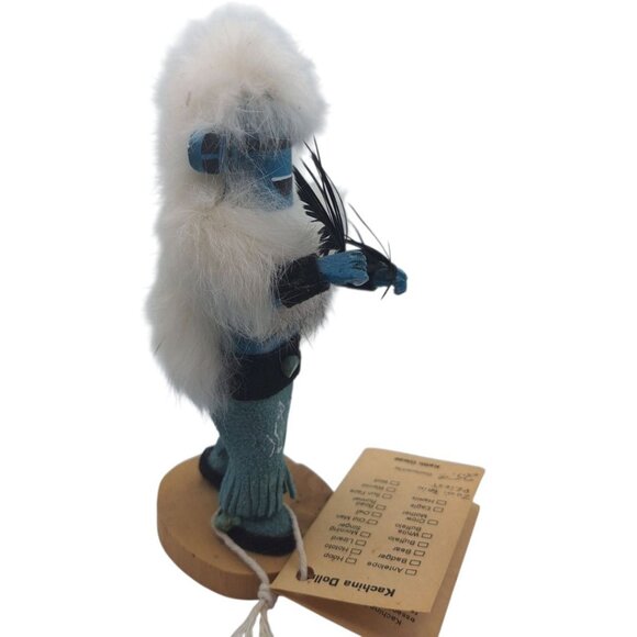 Kachina Doll Handmade Zuni Rain Priest Navajo Indians NativeAmerican Art 7 Inch - Picture 4 of 16